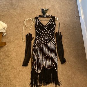 1920s flapper dress